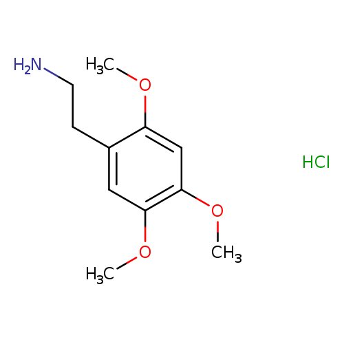 Benzeneethanamine, 2,4,5-trimethoxy-, hydrochloride