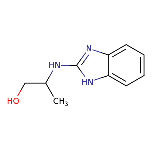 2-[(1H-1,3-benzodiazol-2-yl)amino]propan-1-ol