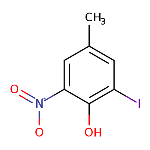 2-Iodo-4-methyl-6-nitrophenol