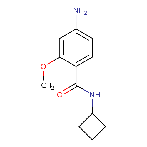 4-Amino-N-cyclobutyl-2-methoxybenzamide