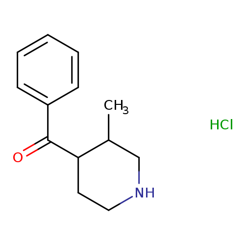 4-benzoyl-3-methylpiperidine hydrochloride, Mixture of diastereomers