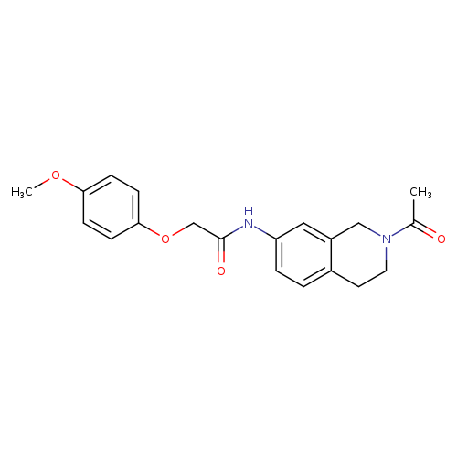 N-(2-acetyl-1,2,3,4-tetrahydroisoquinolin-7-yl)-2-(4-methoxyphenoxy)acetamide