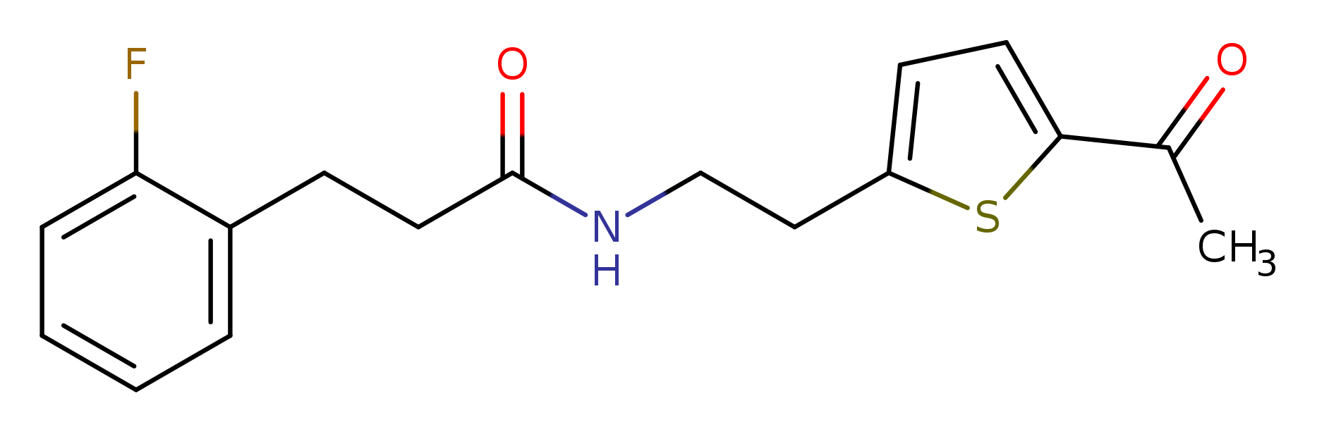 N-[2-(5-acetylthiophen-2-yl)ethyl]-3-(2-fluorophenyl)propanamide