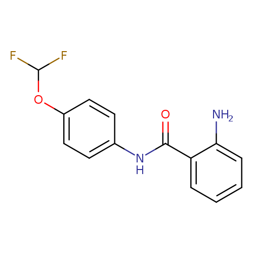 2-amino-N-[4-(difluoromethoxy)phenyl]benzamide