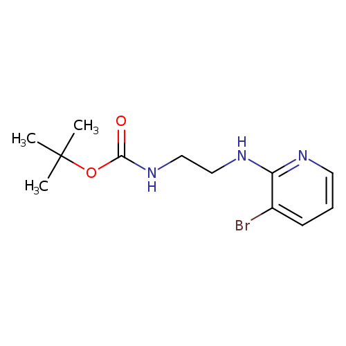 tert-butylN-{2-[(3-bromopyridin-2-yl)amino]ethyl}carbamate