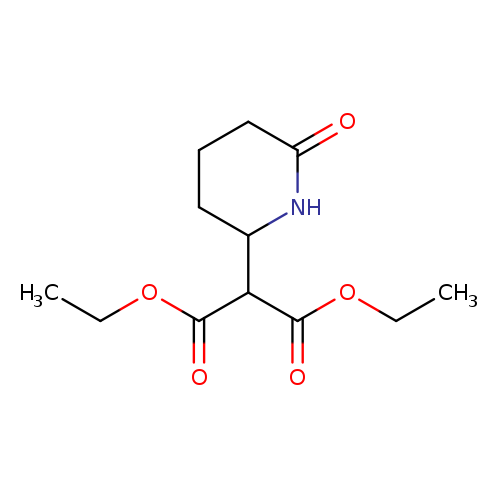 1,3-diethyl 2-(6-oxopiperidin-2-yl)propanedioate
