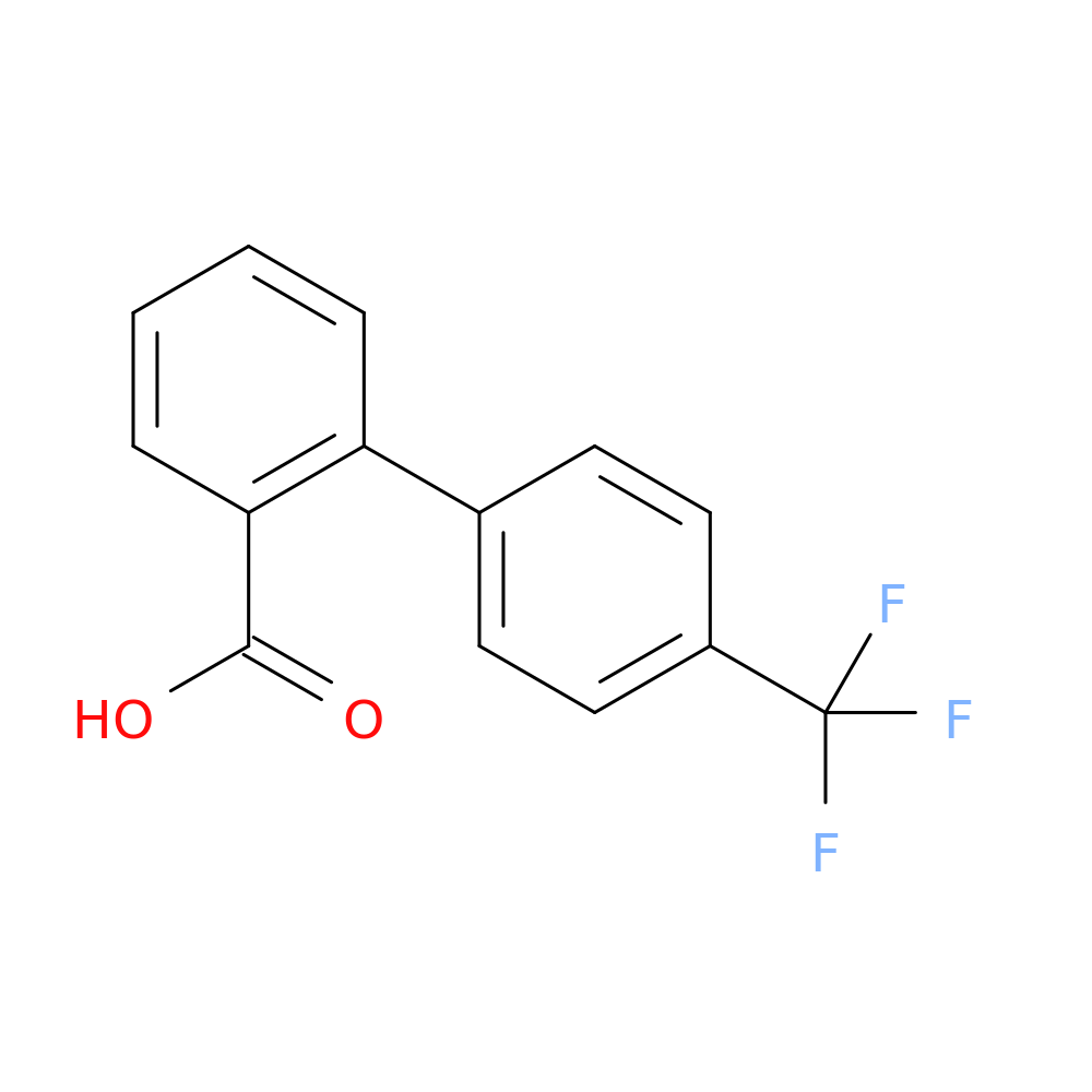 4'-(Trifluoromethyl)-[1，1'-biphenyl]-2-carboxylic acid