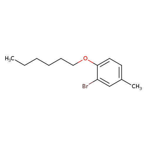 2-Bromo-1-(hexyloxy)-4-methylbenzene