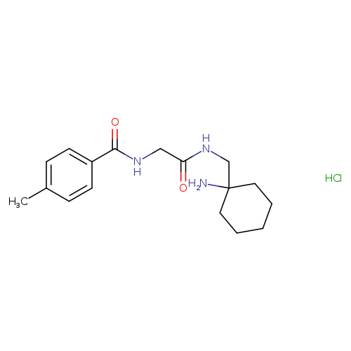 N-[(1-aminocyclohexyl)methyl]-2-[(4-methylphenyl)formamido]acetamide hydrochloride