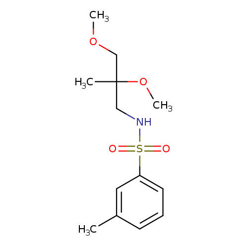 N-(2,3-dimethoxy-2-methylpropyl)-3-methylbenzene-1-sulfonamide