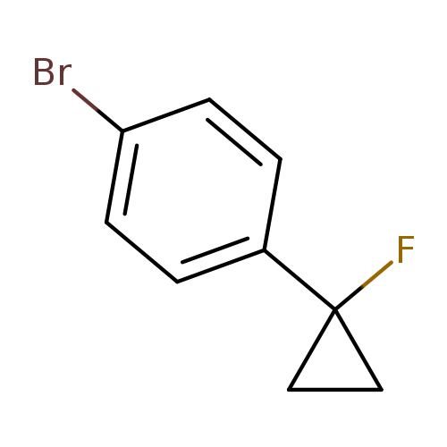 1-bromo-4-(1-fluorocyclopropyl)benzene