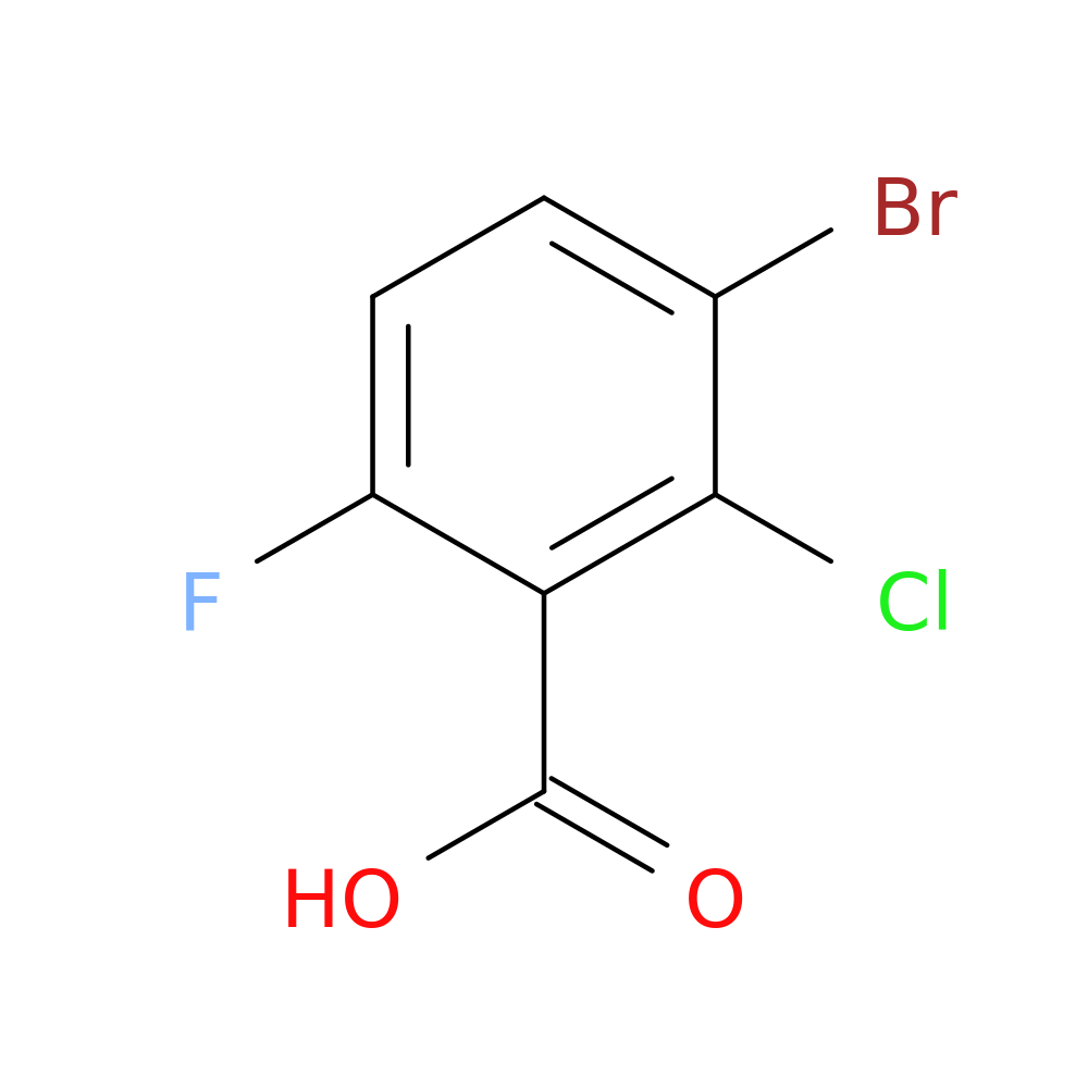 3-Bromo-2-chloro-6-fluorobenzoic acid