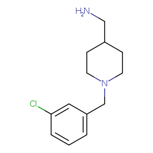 [1-(3-Chlorobenzyl)piperidin-4-yl]methylamine