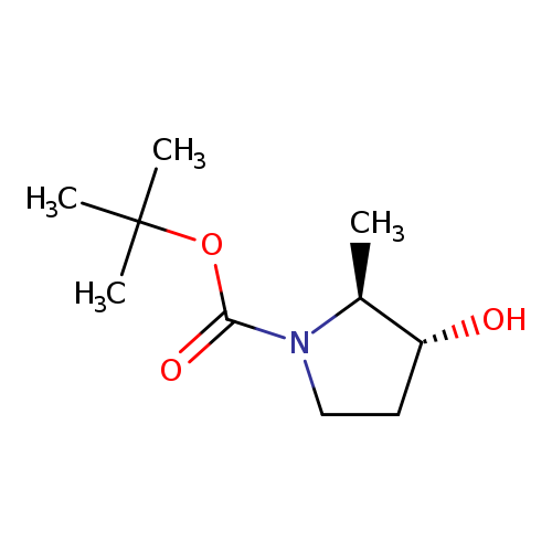 tert-butyl (2S,3R)-3-hydroxy-2-methylpyrrolidine-1-carboxylate