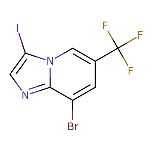 8-Bromo-3-iodo-6-(trifluoromethyl)imidazo[1,2-a]pyridine