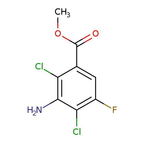 Methyl 3-amino-2,4-dichloro-5-fluorobenzoate