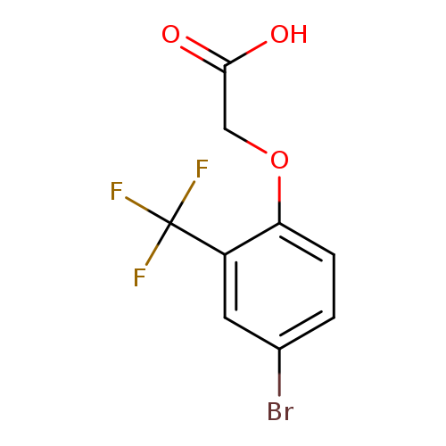 2-[4-bromo-2-(trifluoromethyl)phenoxy]aceticacid