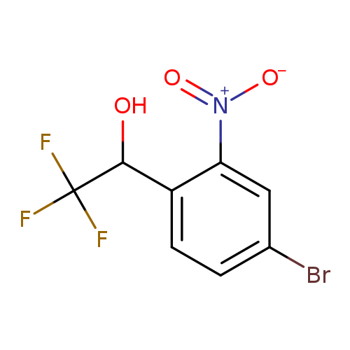 1-(4-Bromo-2-nitrophenyl)-2,2,2-trifluoroethan-1-ol