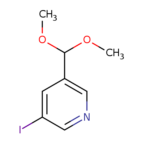 3-(Dimethoxymethyl)-5-iodopyridine