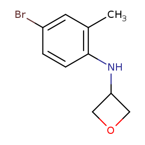 N-(4-bromo-2-methylphenyl)oxetan-3-amine