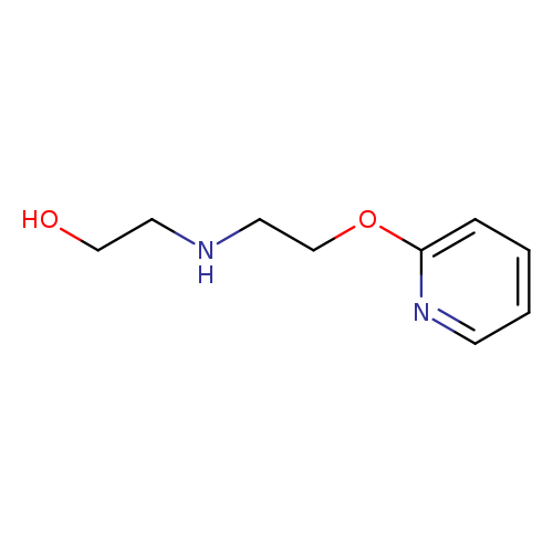 2-{[2-(pyridin-2-yloxy)ethyl]amino}ethan-1-ol