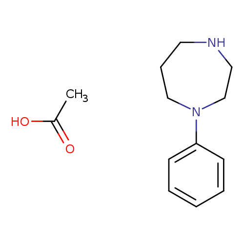 1-Phenyl-1,4-diazepane acetate