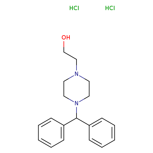 4-(Diphenylmethyl)-1-piperazineethanol dihydrochloride