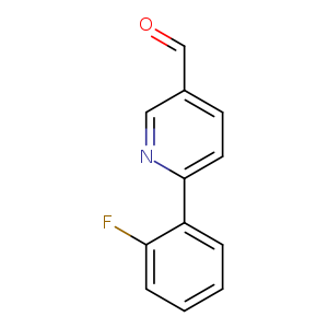 6-(2-Fluorophenyl)nicotinaldehyde