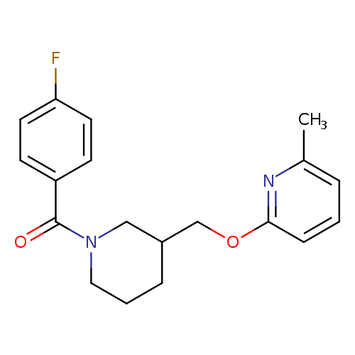2-{[1-(4-fluorobenzoyl)piperidin-3-yl]methoxy}-6-methylpyridine