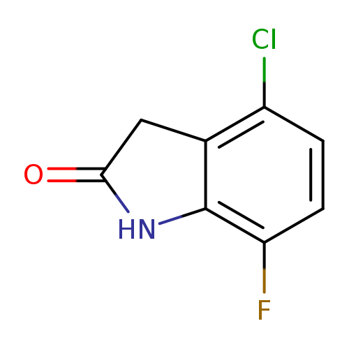 4-chloro-7-fluoroindolin-2-one