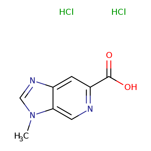 3-methyl-3H-imidazo[4,5-c]pyridine-6-carboxylic acid dihydrochloride