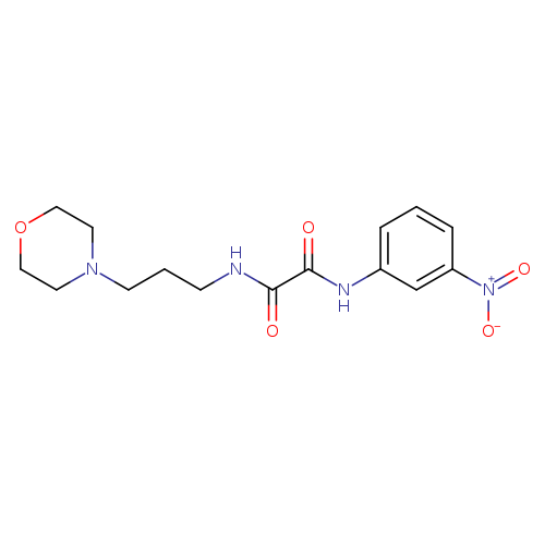N'-[3-(morpholin-4-yl)propyl]-N-(3-nitrophenyl)ethanediamide
