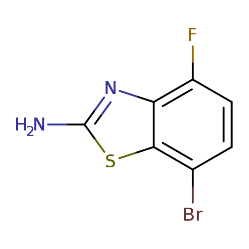 7-bromo-4-fluoro-1,3-benzothiazol-2-amine