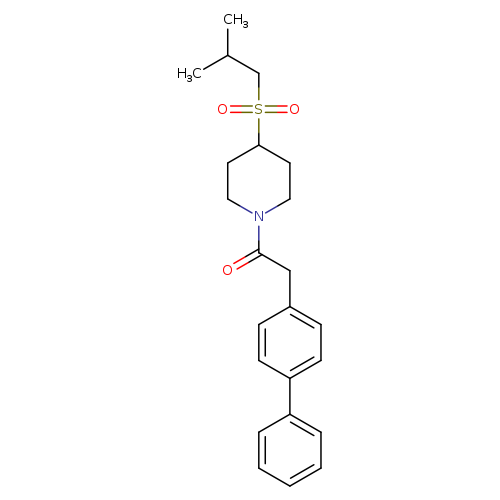 2-{[1,1'-biphenyl]-4-yl}-1-[4-(2-methylpropanesulfonyl)piperidin-1-yl]ethan-1-one