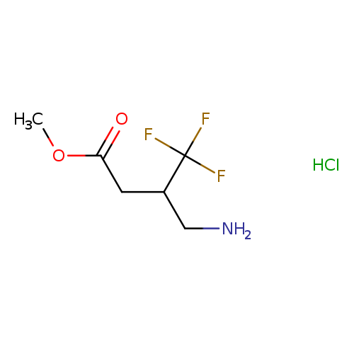 methyl 4-amino-3-(trifluoromethyl)butanoate hydrochloride