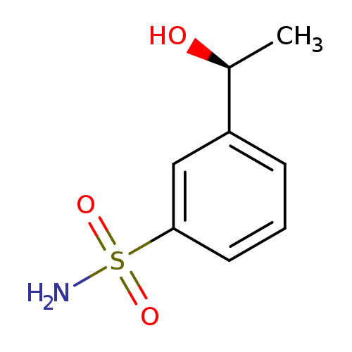 3-[(1S)-1-hydroxyethyl]benzene-1-sulfonamide