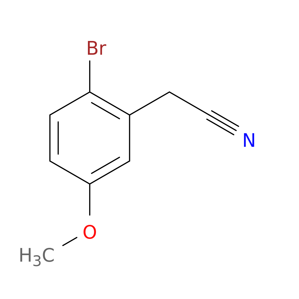 2-Bromo-5-methoxybenzeneacetonitrile