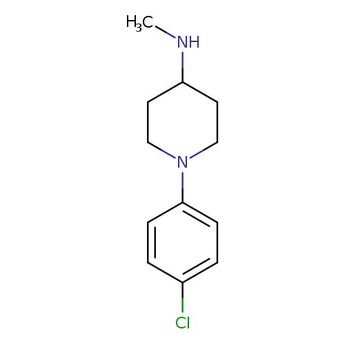 1-(4-chlorophenyl)-N-methylpiperidin-4-amine