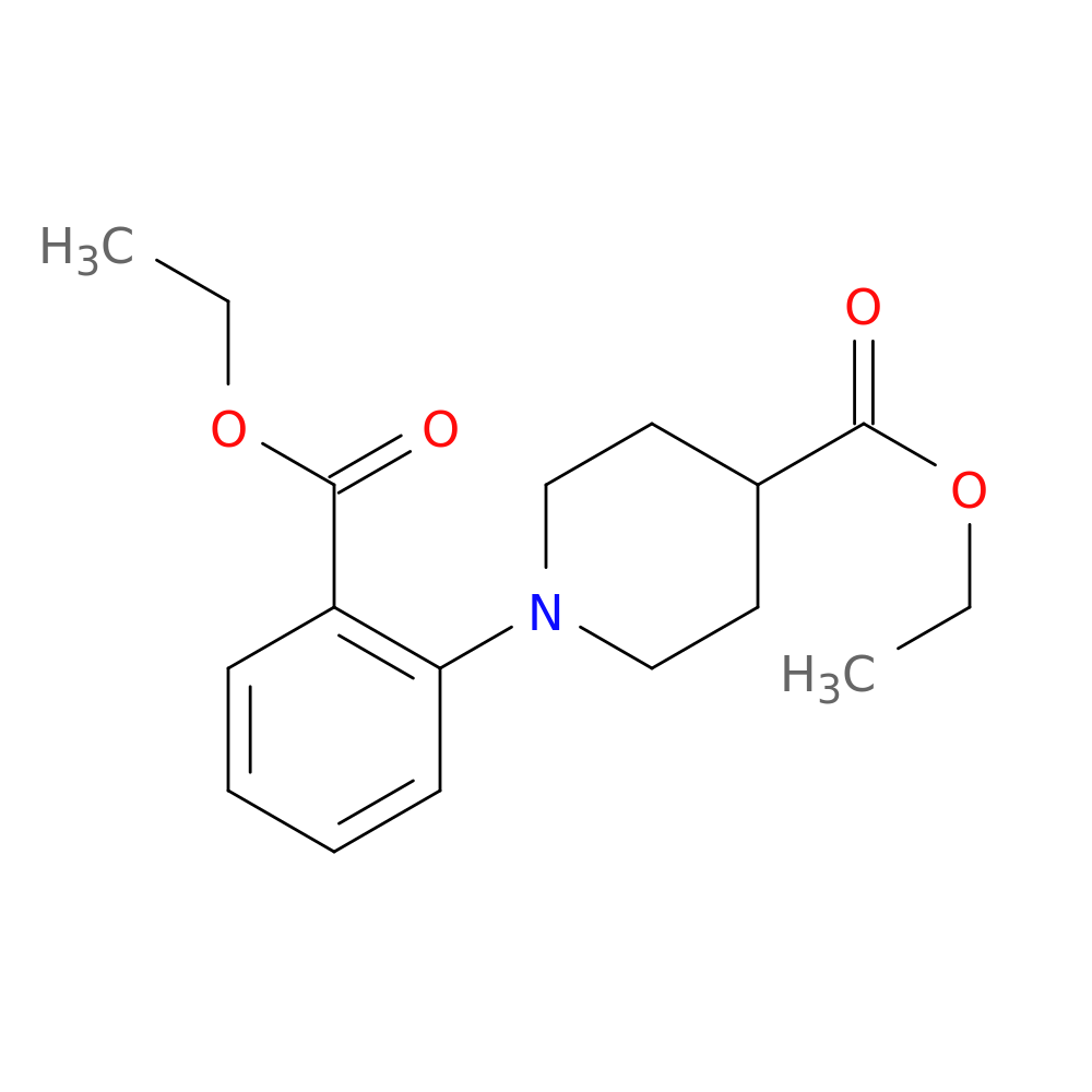 Ethyl 1-(2-(ethoxycarbonyl)phenyl)piperidine-4-carboxylate