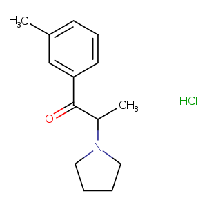 2-(pyrrolidin-1-yl)-1-(m-tolyl)propan-1-one,monohydrochloride