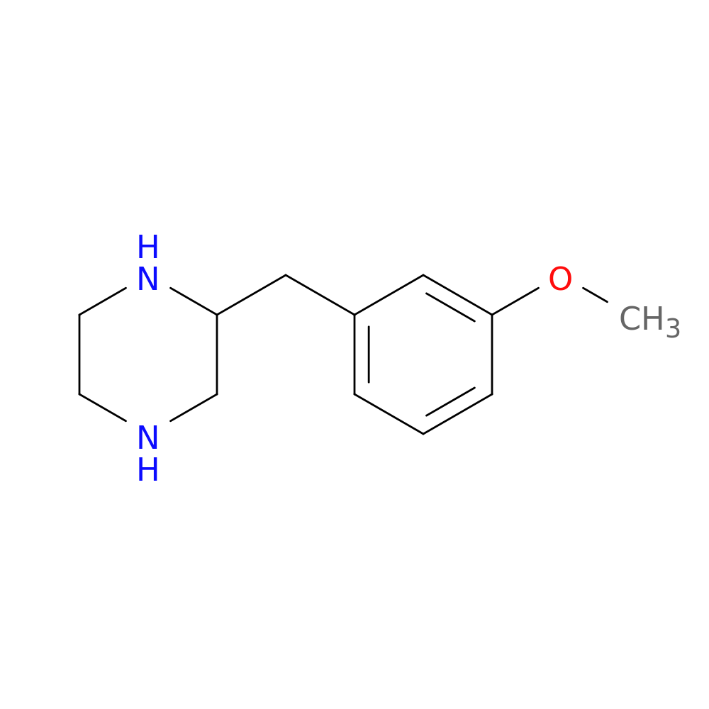 2-[(3-methoxyphenyl)methyl]piperazine