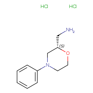 [(2S)-4-phenylmorpholin-2-yl]methanamine dihydrochloride