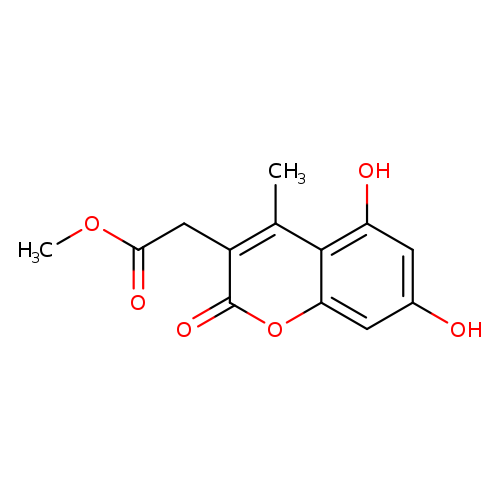 Methyl (5,7-dihydroxy-4-methyl-2-oxo-2h-chromen-3-yl)acetate