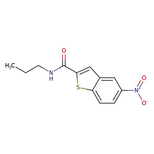 5-nitro-N-propyl-1-benzothiophene-2-carboxamide