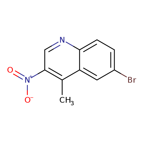 Quinoline, 6-bromo-4-methyl-3-nitro-