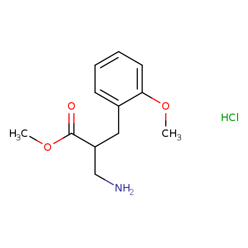 Methyl 3-amino-2-[(2-methoxyphenyl)methyl]propanoate hydrochloride