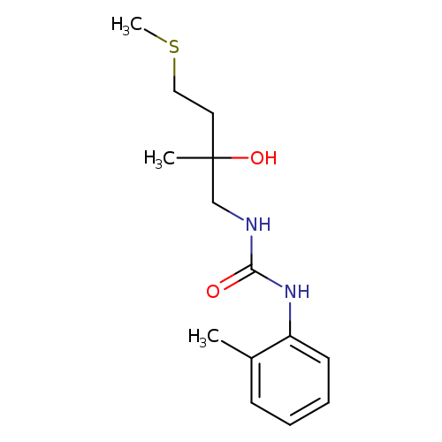3-[2-hydroxy-2-methyl-4-(methylsulfanyl)butyl]-1-(2-methylphenyl)urea