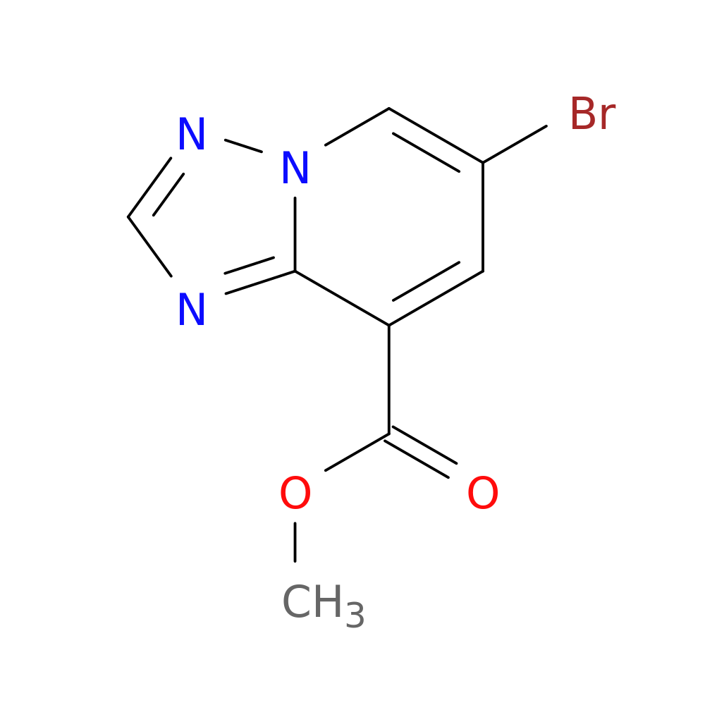 Methyl 6-bromo-[1,2,4]triazolo[1,5-a]pyridine-8-carboxylate