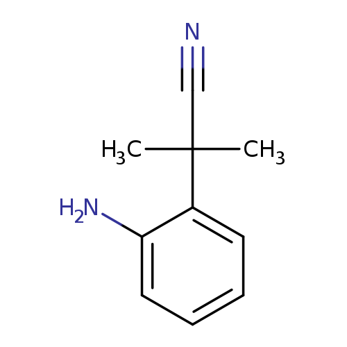 Benzeneacetonitrile, 2-amino-α,α-dimethyl-