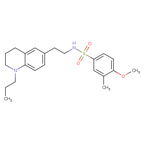 4-methoxy-3-methyl-N-[2-(1-propyl-1,2,3,4-tetrahydroquinolin-6-yl)ethyl]benzene-1-sulfonamide